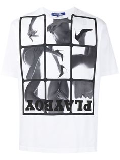 Junya Watanabe MAN футболка с фотопринтом из коллаборации с Playboy