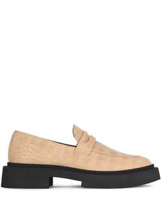 Giuseppe Zanotti лоферы на массивной подошве