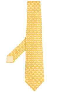 Hermès галстук pre-owned с принтом Hermes