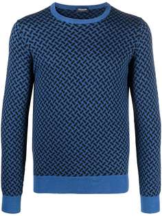 Drumohr джемпер вязки интарсия с графичным узором
