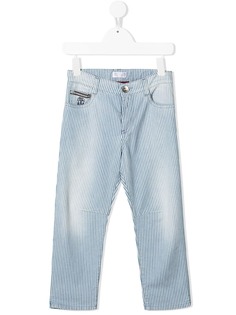 Brunello Cucinelli Kids джинсы в полоску