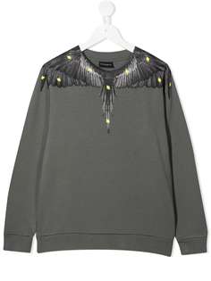 Marcelo Burlon County Of Milan Kids толстовка с принтом Wings