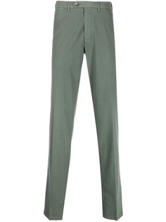 Canali прямые брюки чинос средней посадки