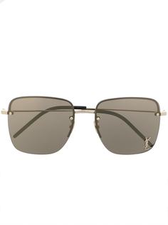 Saint Laurent Eyewear солнцезащитные очки Monogram SL312