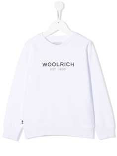 Woolrich Kids толстовка с логотипом