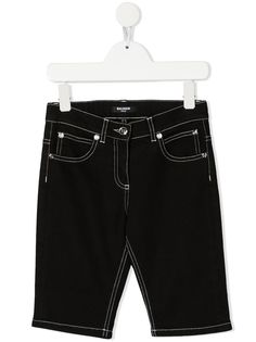 Balmain Kids джинсы с логотипом