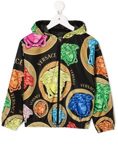 Versace Kids куртка с принтом Medusa