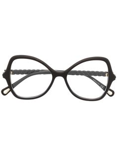 Chloé Eyewear очки в оправе бабочка
