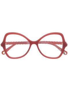 Chloé Eyewear очки в оправе бабочка
