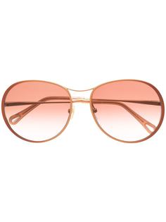 Chloé Eyewear солнцезащитные очки-авиаторы