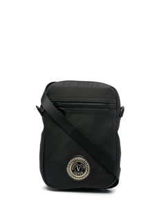 Versace Jeans Couture сумка-мессенджер с нашивкой-логотипом
