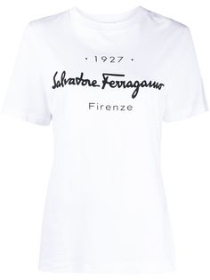 Salvatore Ferragamo футболка с короткими рукавами и логотипом