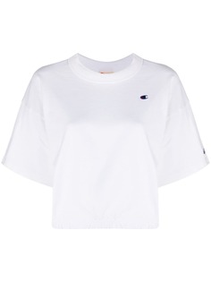 Champion укороченная футболка с круглым вырезом