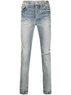 AMIRI джинсы скинни с эффектом потертости