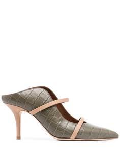 Malone Souliers мюли Maureen с тиснением под крокодила