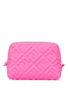 Fendi косметичка с тисненым логотипом