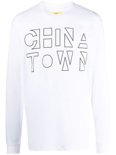 Chinatown Market топ с длинными рукавами и логотипом