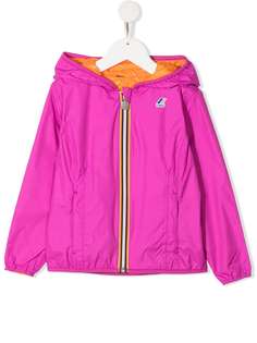 K Way Kids двусторонняя куртка с капюшоном