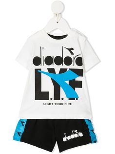 Diadora Junior спортивный костюм с логотипом