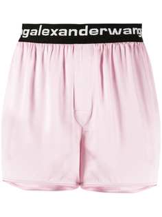 alexanderwang.t шорты с логотипом