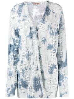 TWINSET кардиган с принтом тай-дай