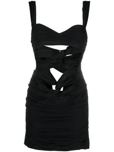 Magda Butrym облегающее платье со сборками