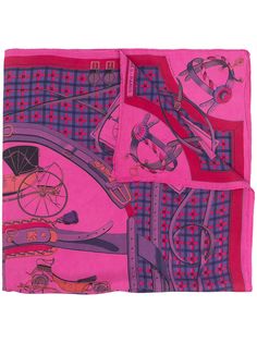 Hermès платок pre-owned с принтом Hermes