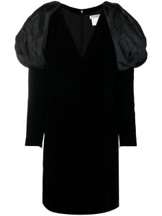 Yves Saint Laurent Pre-Owned платье с пышными рукавами