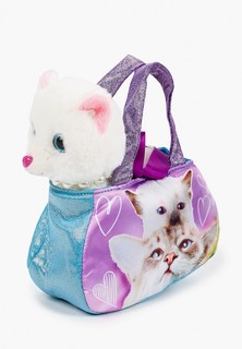 Игрушка мягкая Мой Питомец "Кошечка", 16 см