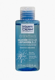 Мицеллярная вода Martiderm Эссеншлс 3в1, 75 мл