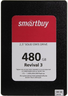 Твердотельный накопитель Smartbuy Revival3 480GB (SB480GB-RVVL3-25SAT3)