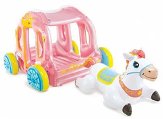 Надувной игровой центр Intex "Карета принцессы", 145х135х104 см (с56514 )