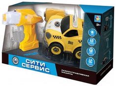 Радиоуправляемая машина 1toy Сити-сервис: Такси, 18 см (Т16966)