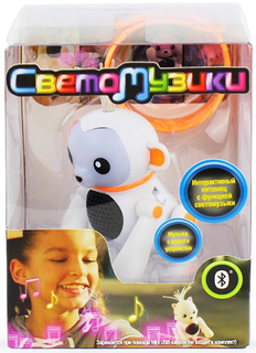 Интерактивная игрушка 1toy Светомузики: Обезьянка (Т16310)