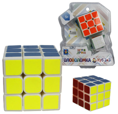 Головоломка 1toy "Куб 3х3", 2 размера (Т14207)
