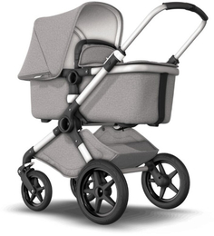 Коляска 2 в 1 BUGABOO Fox 2 Mineral Alu/Light Grey complete (230122AQ01)