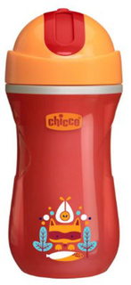 Чашка-поильник детский Chicco Sport Cup, 14+, 266 мл, красный (340728447) (00006991300000)