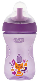 Чашка-поильник детский Chicco Advanced Cup, 12+, 266 мл, лисичка (340624122) (000069411000)