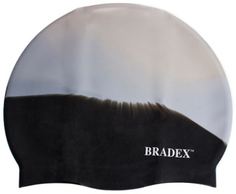 Шапочка для плавания Bradex SF 0363 мультиколор черная