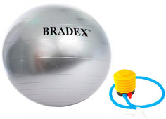Мяч для фитнеса Bradex SF 0379 "Антивзрыв", 65 см, с насосом