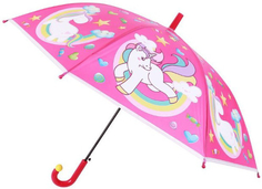 Зонт Bradex DE 0497 "Единорог", розовый