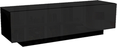Тумба для ТВ MetalDesign МВ-70.150.01.01 Black/Black