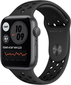 Смарт-часы Apple Watch Nike SE 44mm Space Gray Aluminum Case with Anthracite/Black Nike Sport Band (MYYK2RU/A)