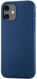Клип-кейс uBear Soft Touch для Apple iPhone 12 mini (синий)