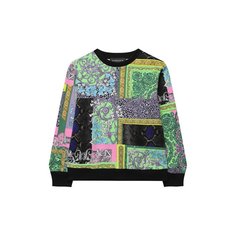 Хлопковый свитшот Versace