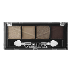 Тени для век LUXVISAGE GLAM LOOK 4-х цветные тон 08