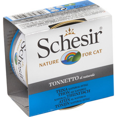 Корм для кошек Schesir Тунец в собственном соку 85 г