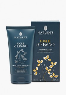 Крем для рук Nature’s Harmony and Wellbeing и ног Foglie dEbano, 75 мл