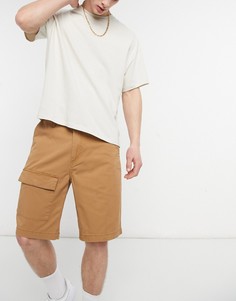 Легкие песочно-бежевые шорты карго из саржи с накладным карманом Levis Youth Mariner-Бежевый