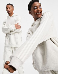 Кремовый меланжевый худи adidas x IVY PARK-Красный